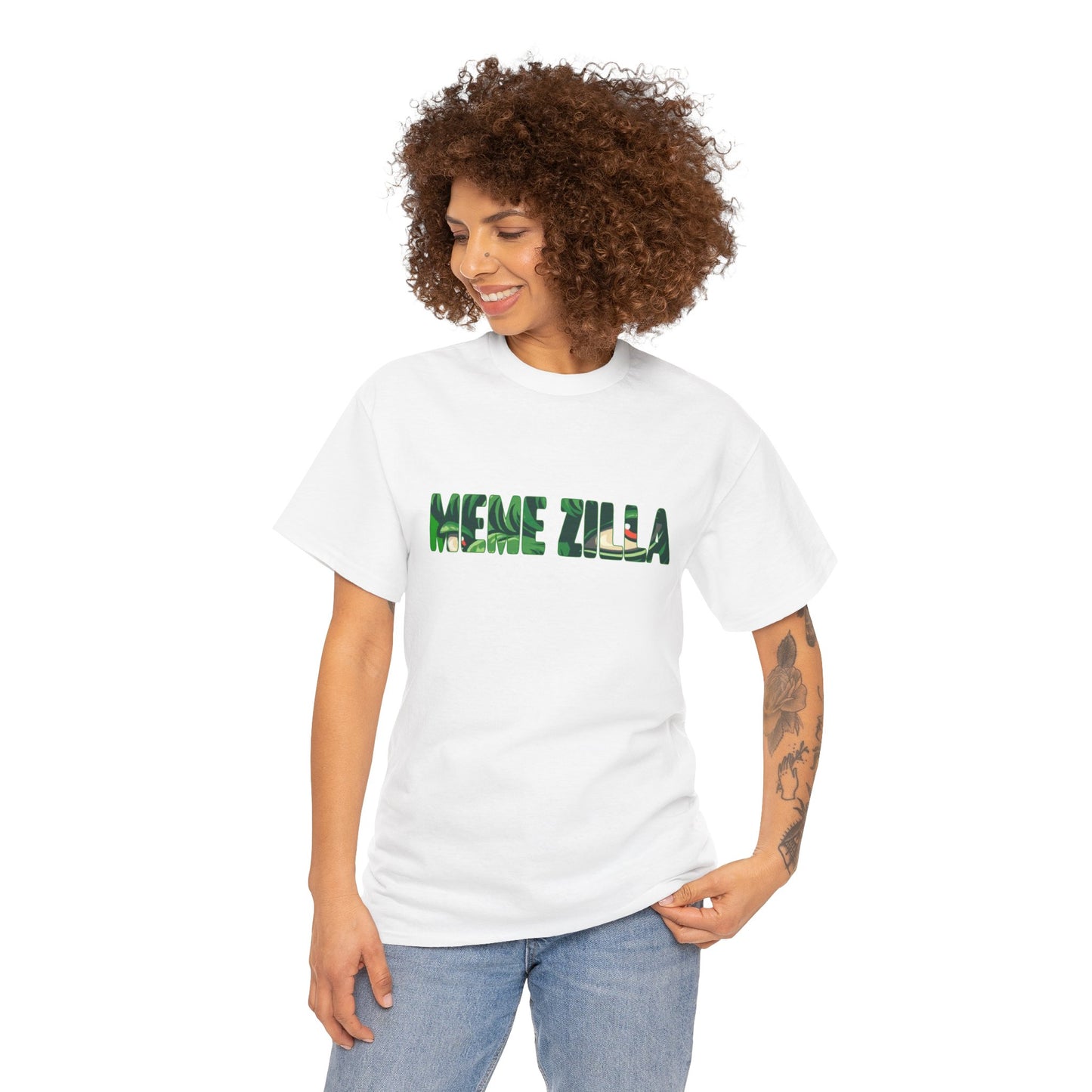 MemeZilla Cotton Tee