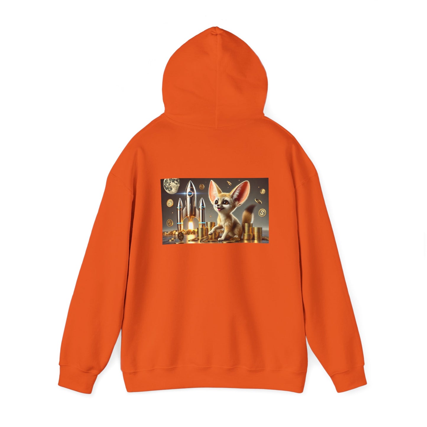 Fennec Fox on Sol Hooded Sweatshirt