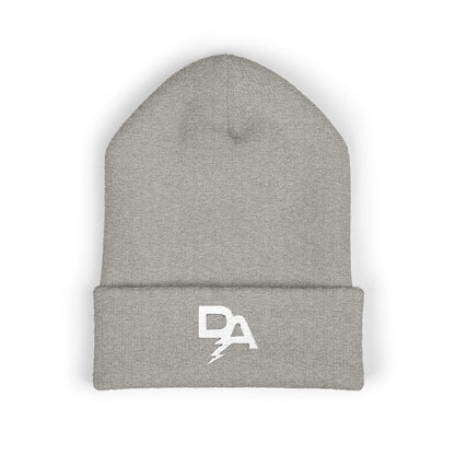 Classic Cuffed Beanie - Cozy Winter Accessory, Embroidered Fashion Hat, Unisex Gift for Holidays, Warm Beanie for Everyday Use