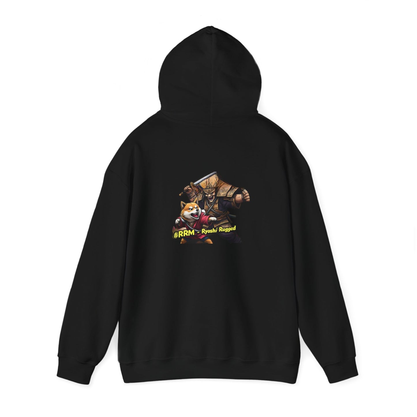 Ryoshi Rugged Me Hooded Sweatshirt - Fun Gaming Design
