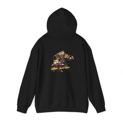 Ryoshi Rugged Me Hooded Sweatshirt - Fun Gaming Design