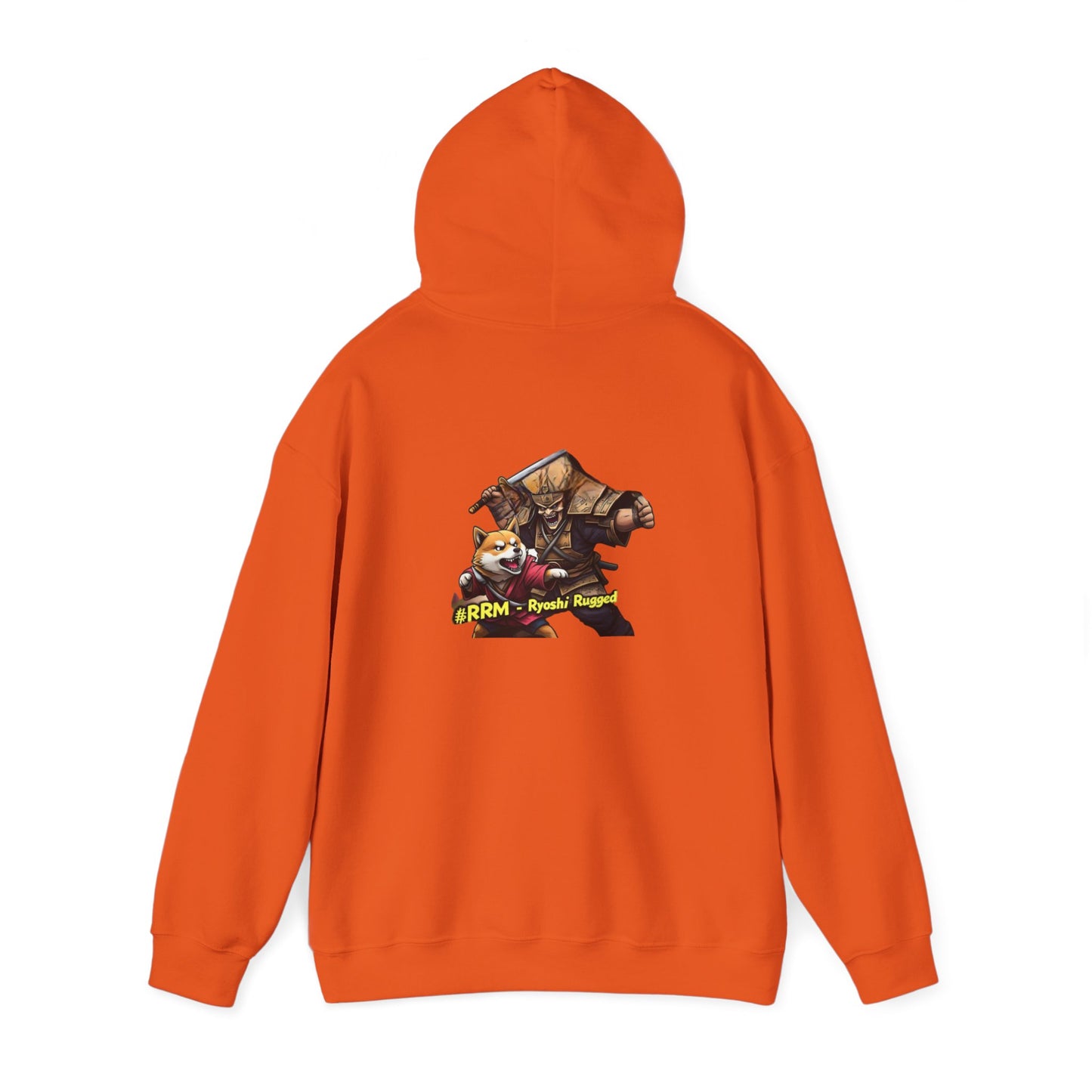 Ryoshi Rugged Me Hooded Sweatshirt - Fun Gaming Design