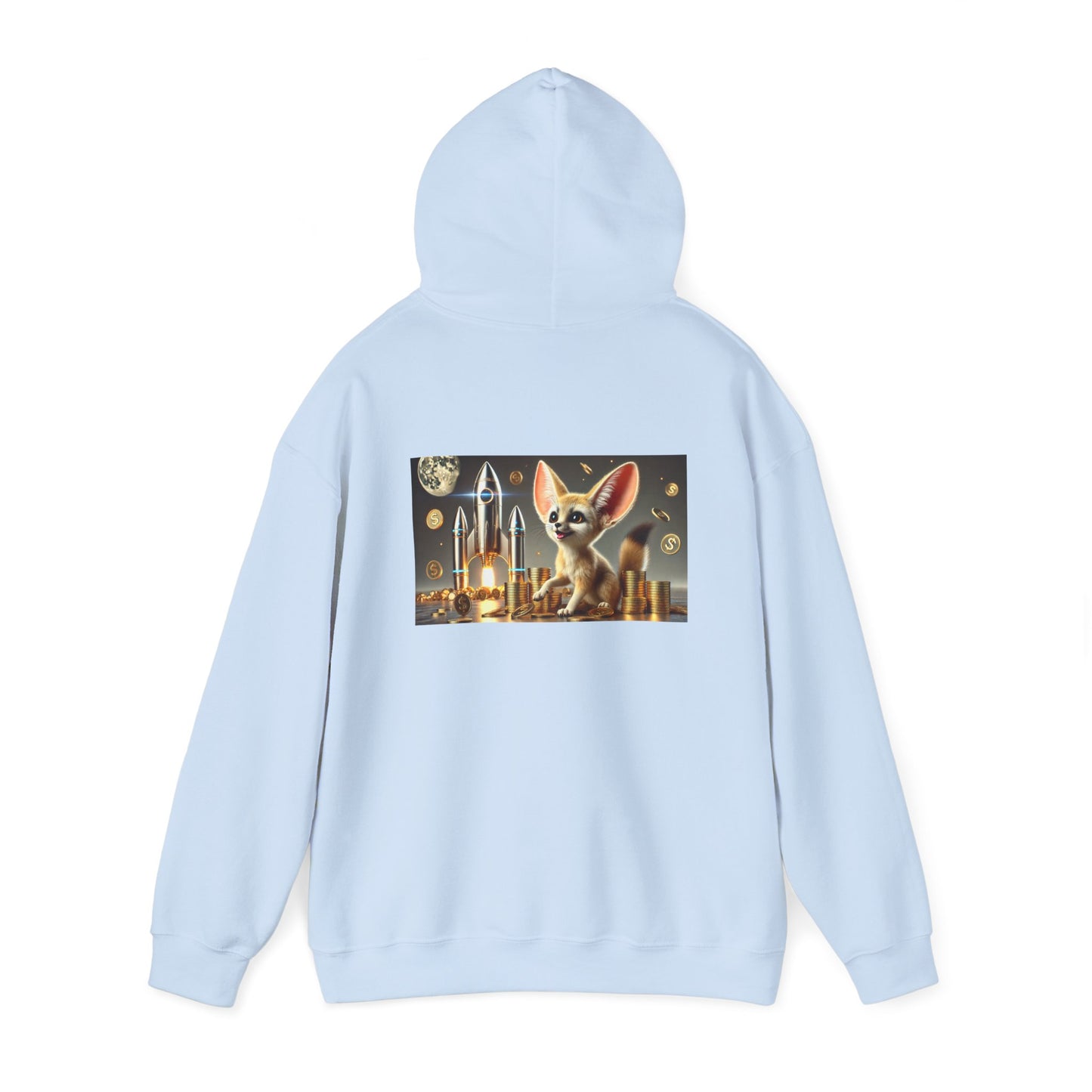 Fennec Fox on Sol Hooded Sweatshirt