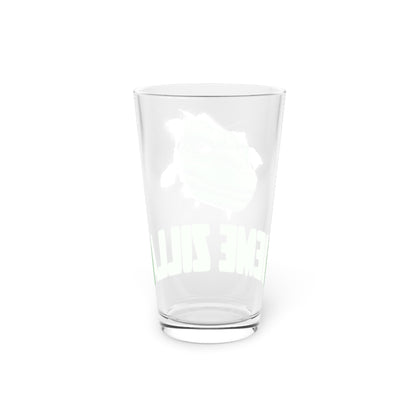 MemeZilla Pint Glass, 16oz