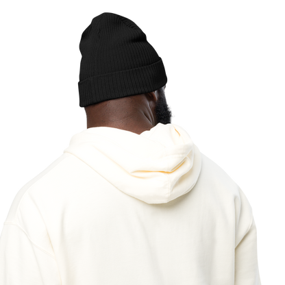 GeoLeaf Token ribbed beanie