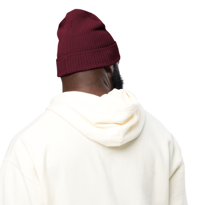 GeoLeaf Token ribbed beanie