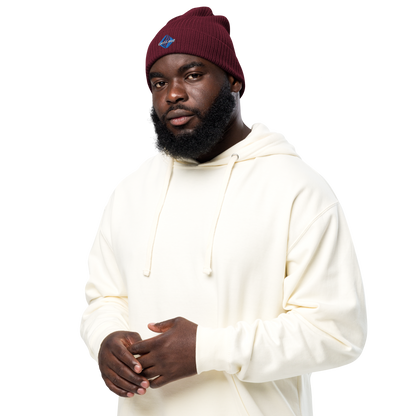 GeoLeaf Token ribbed beanie
