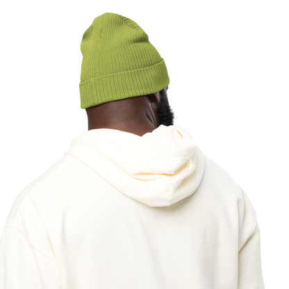 GeoLeaf Token ribbed beanie