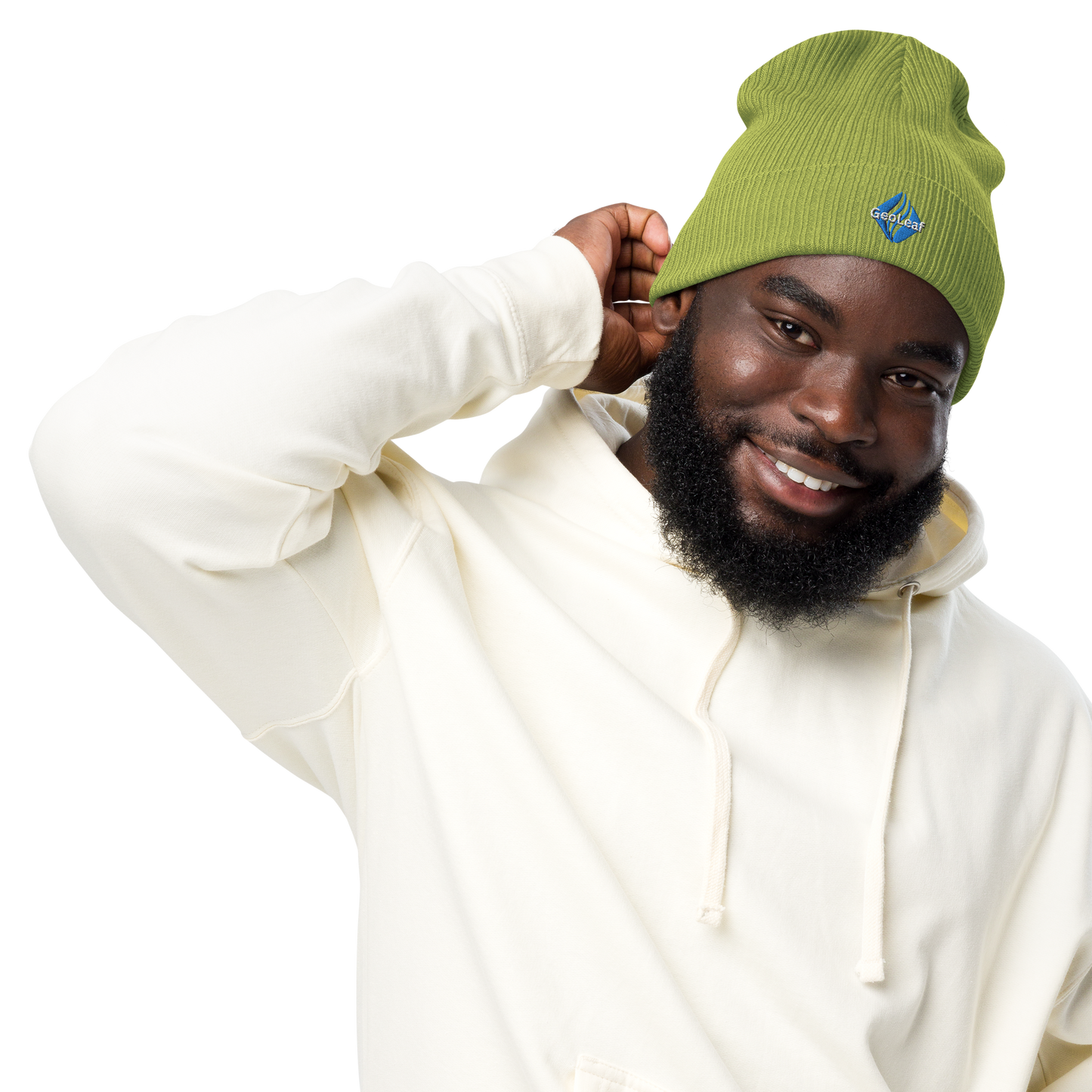 GeoLeaf Token ribbed beanie