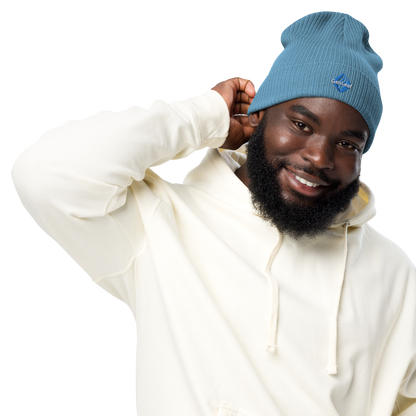 GeoLeaf Token ribbed beanie
