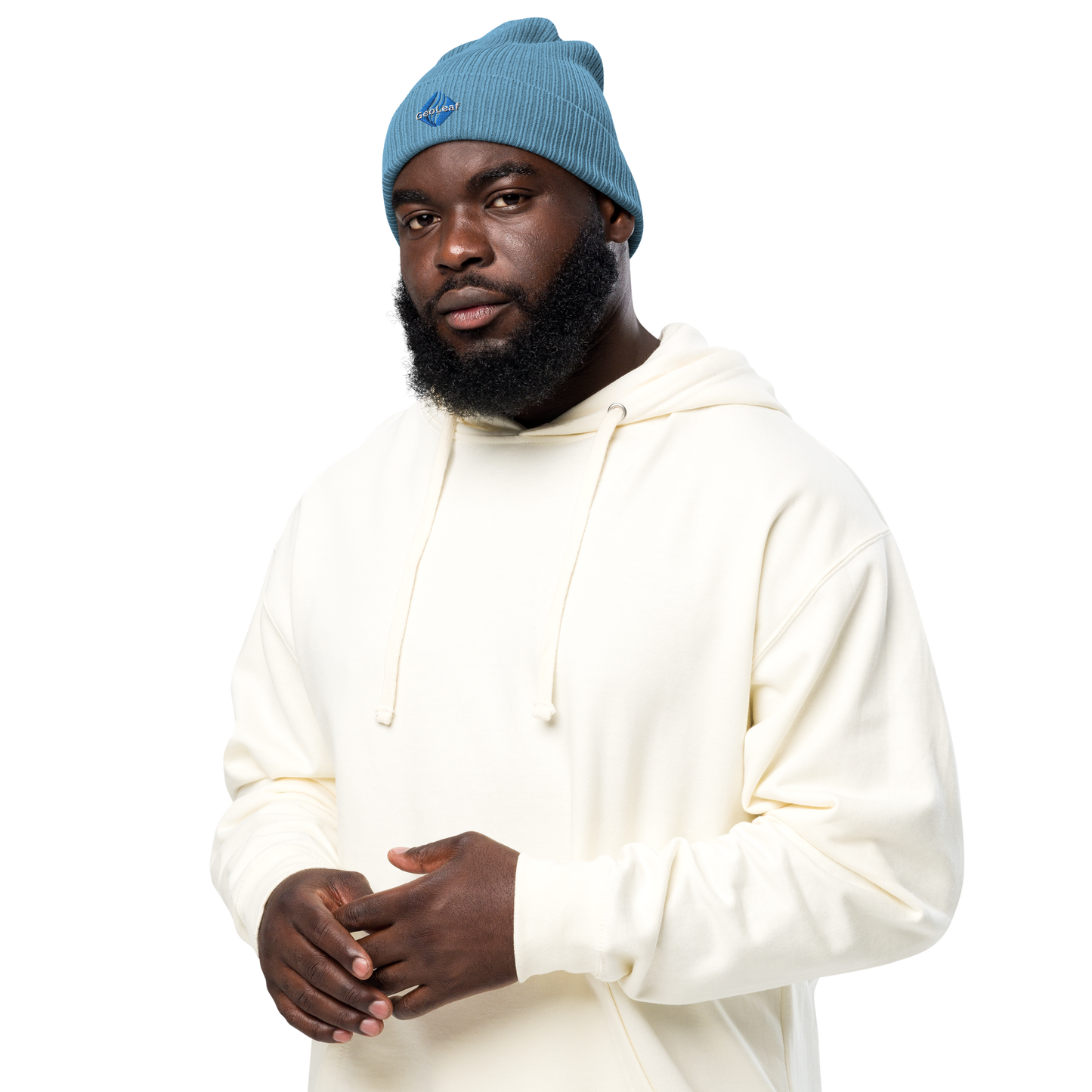 GeoLeaf Token ribbed beanie