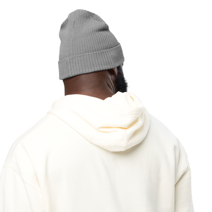 GeoLeaf Token ribbed beanie