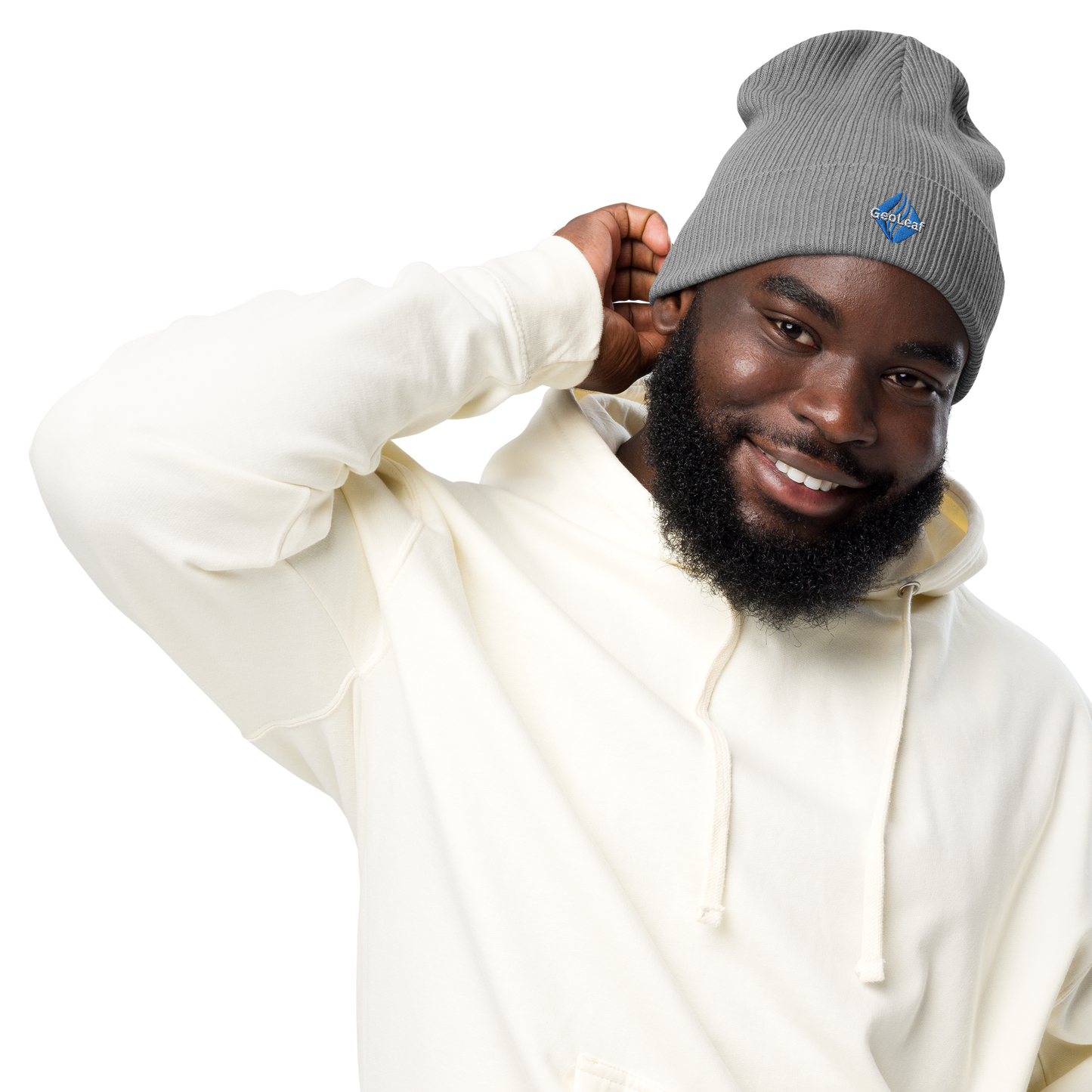 GeoLeaf Token ribbed beanie