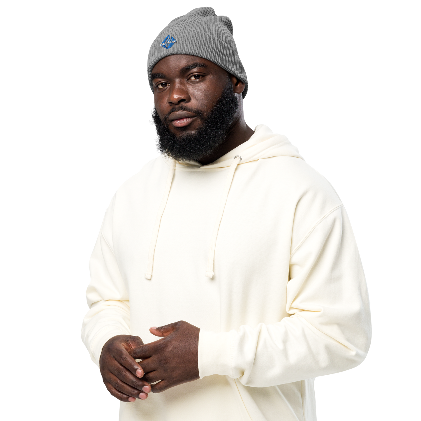 GeoLeaf Token ribbed beanie