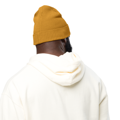 GeoLeaf Token ribbed beanie