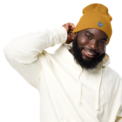 GeoLeaf Token ribbed beanie