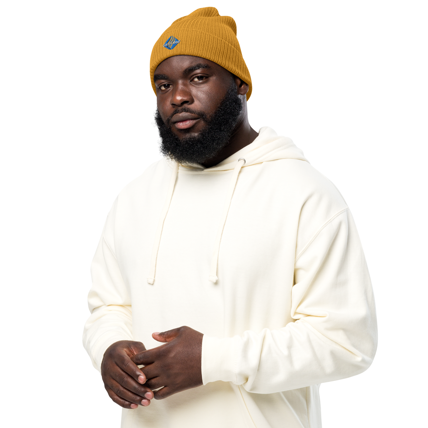 GeoLeaf Token ribbed beanie