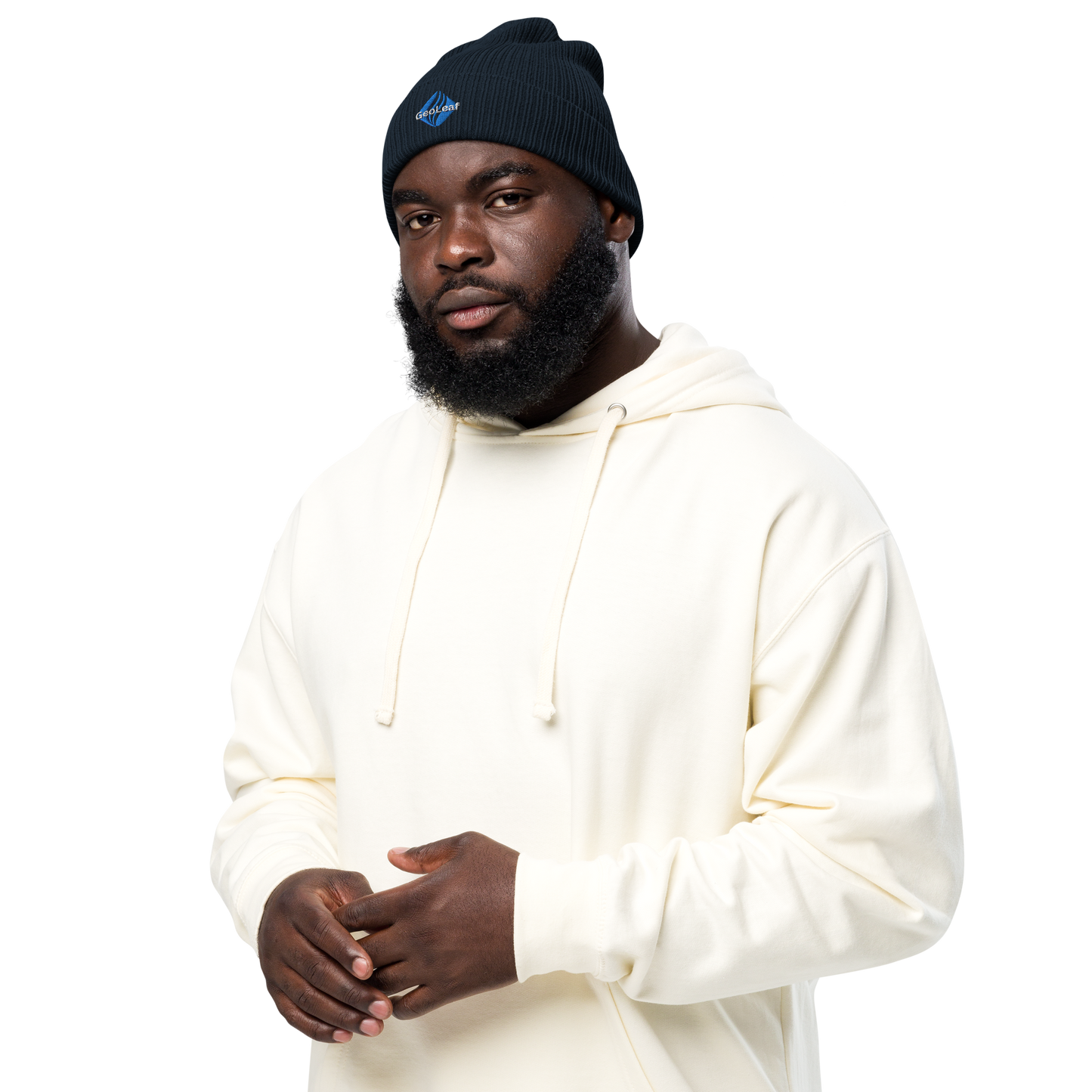 GeoLeaf Token ribbed beanie