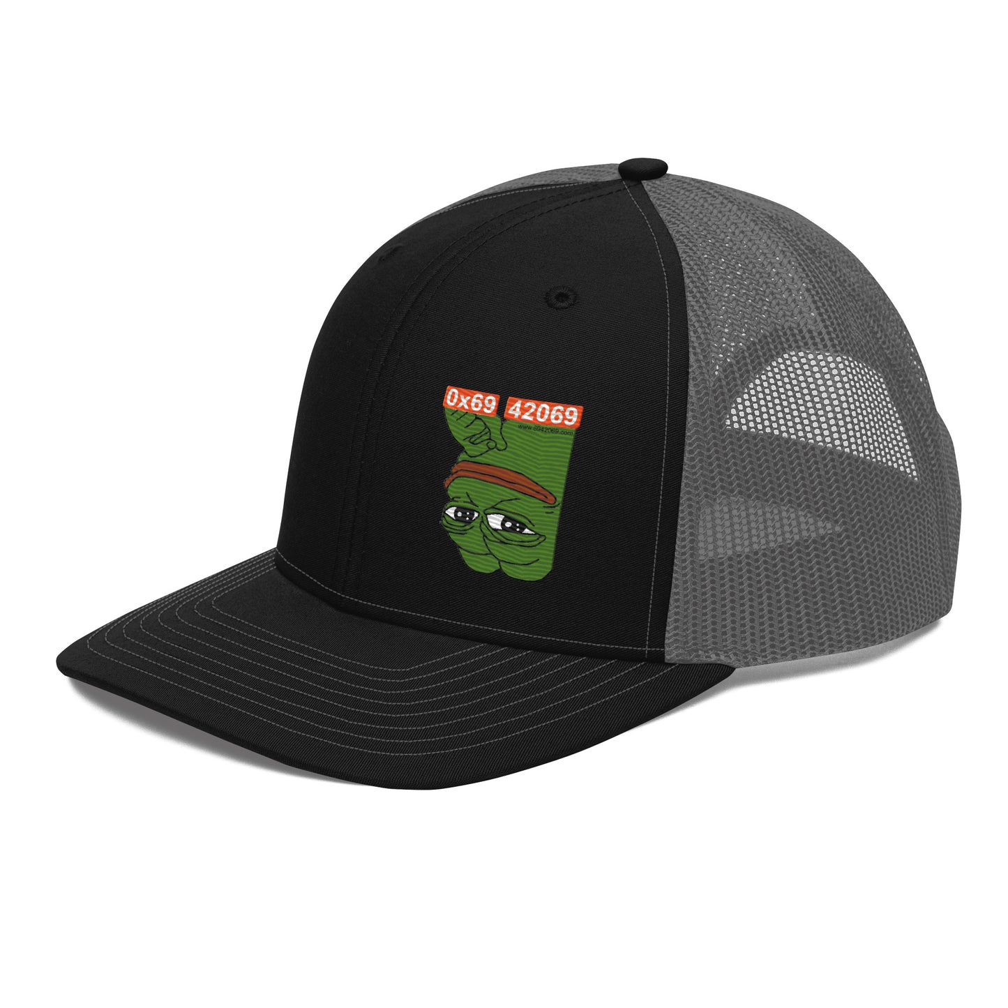 Inverted Pepe Trucker Cap