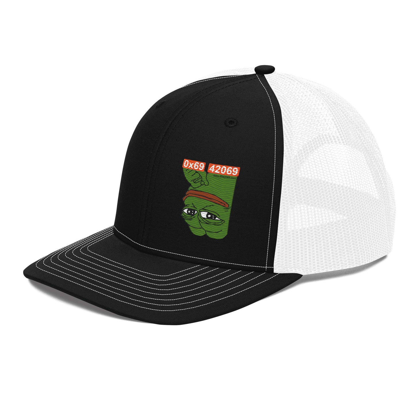Inverted Pepe Trucker Cap