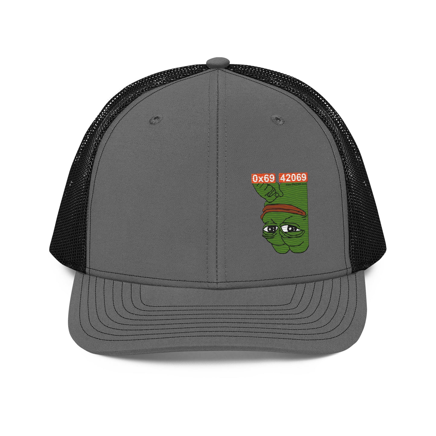 Inverted Pepe Trucker Cap