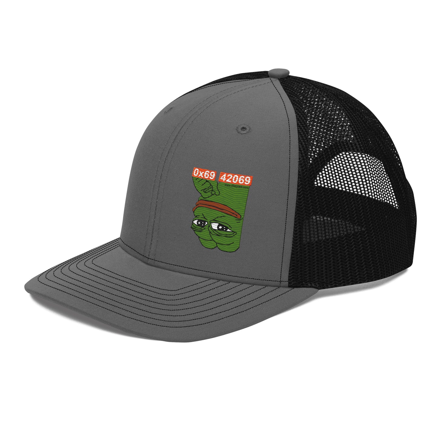 Inverted Pepe Trucker Cap
