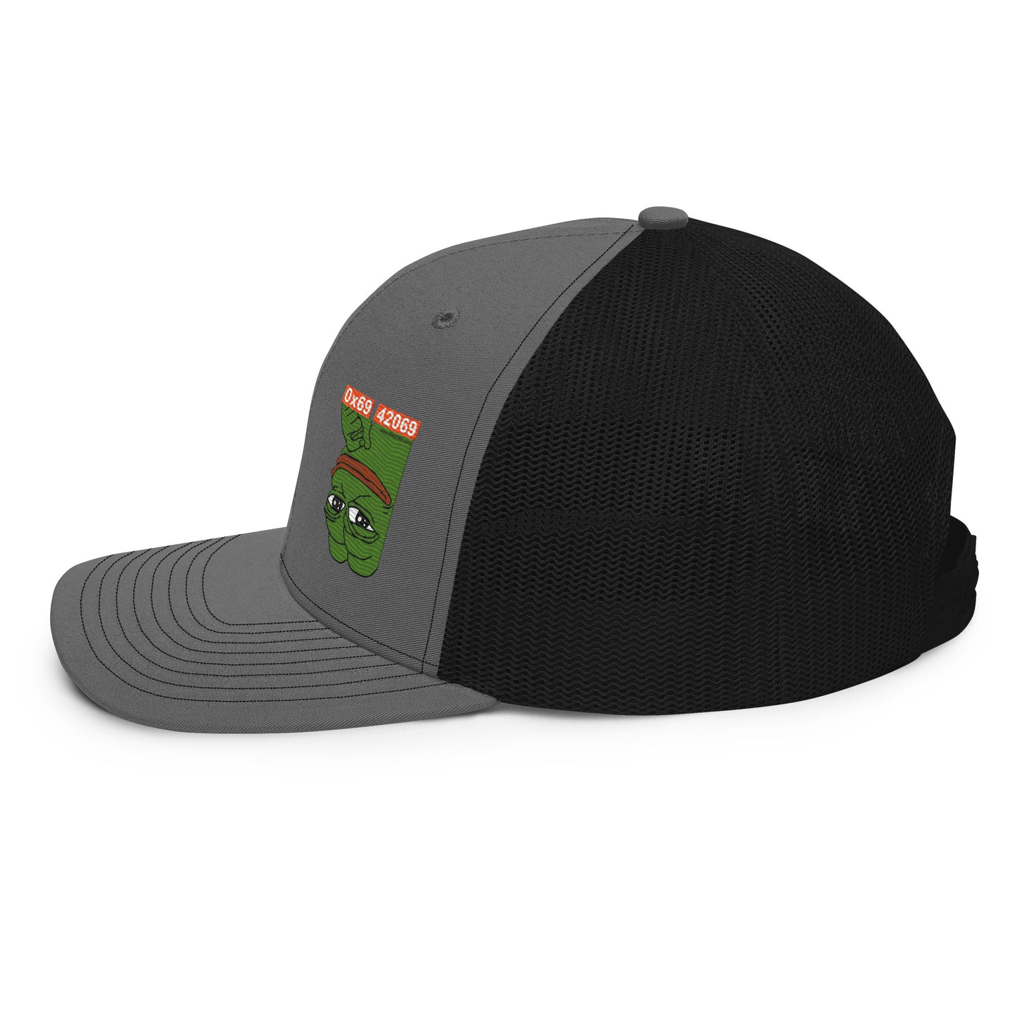 Inverted Pepe Trucker Cap