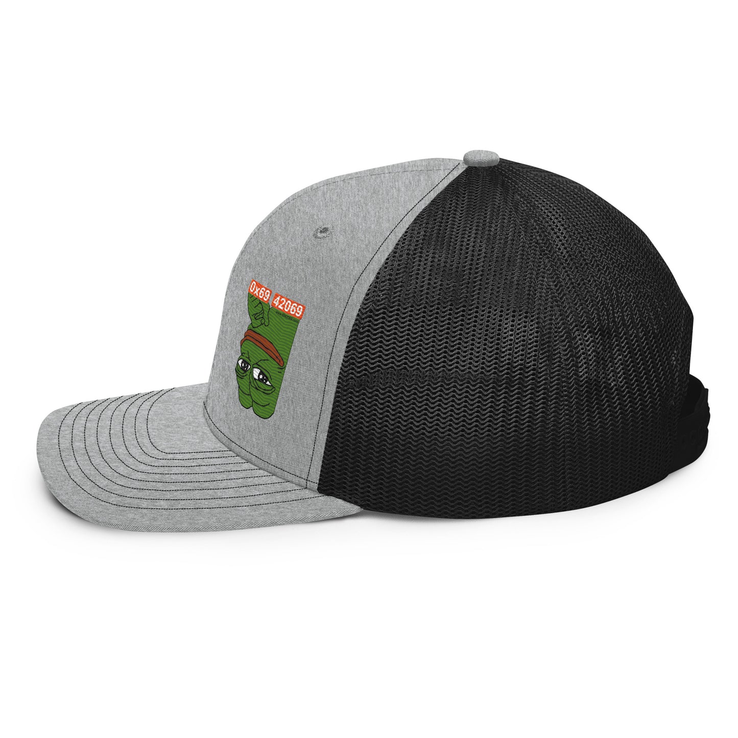 Inverted Pepe Trucker Cap