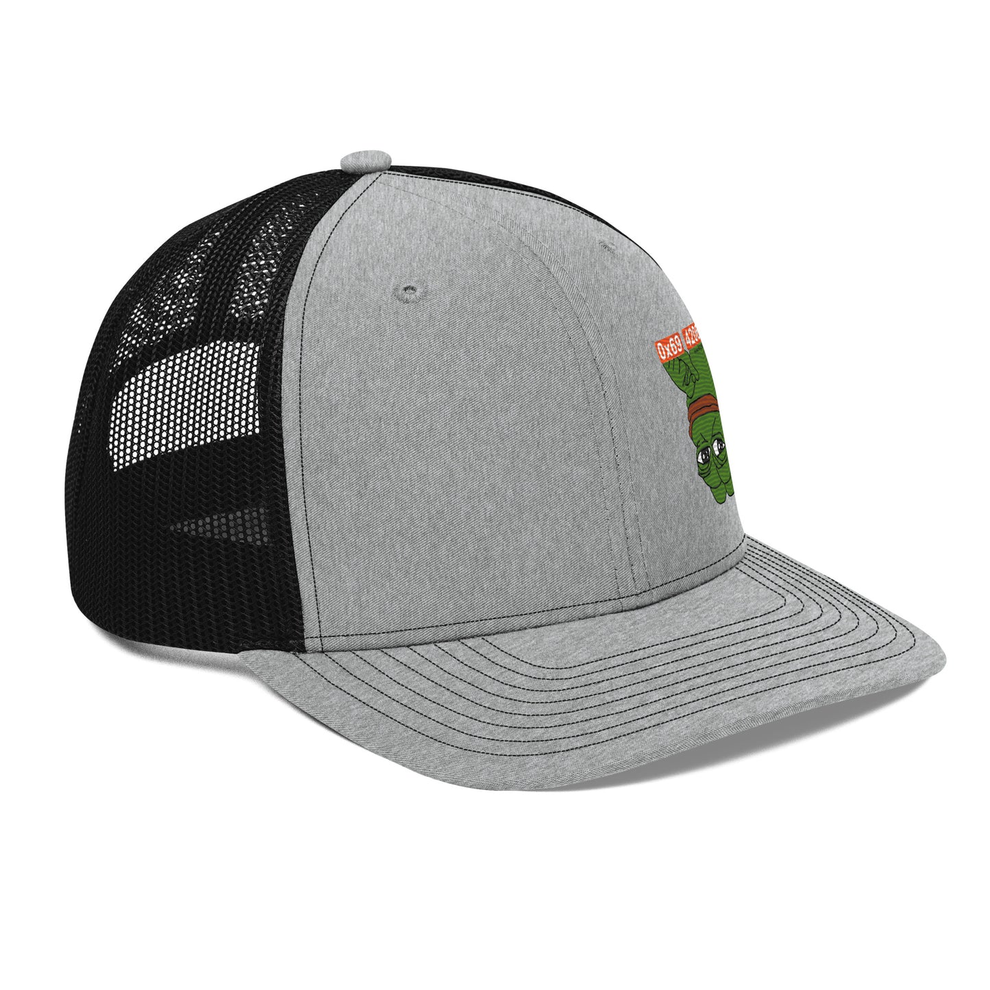 Inverted Pepe Trucker Cap