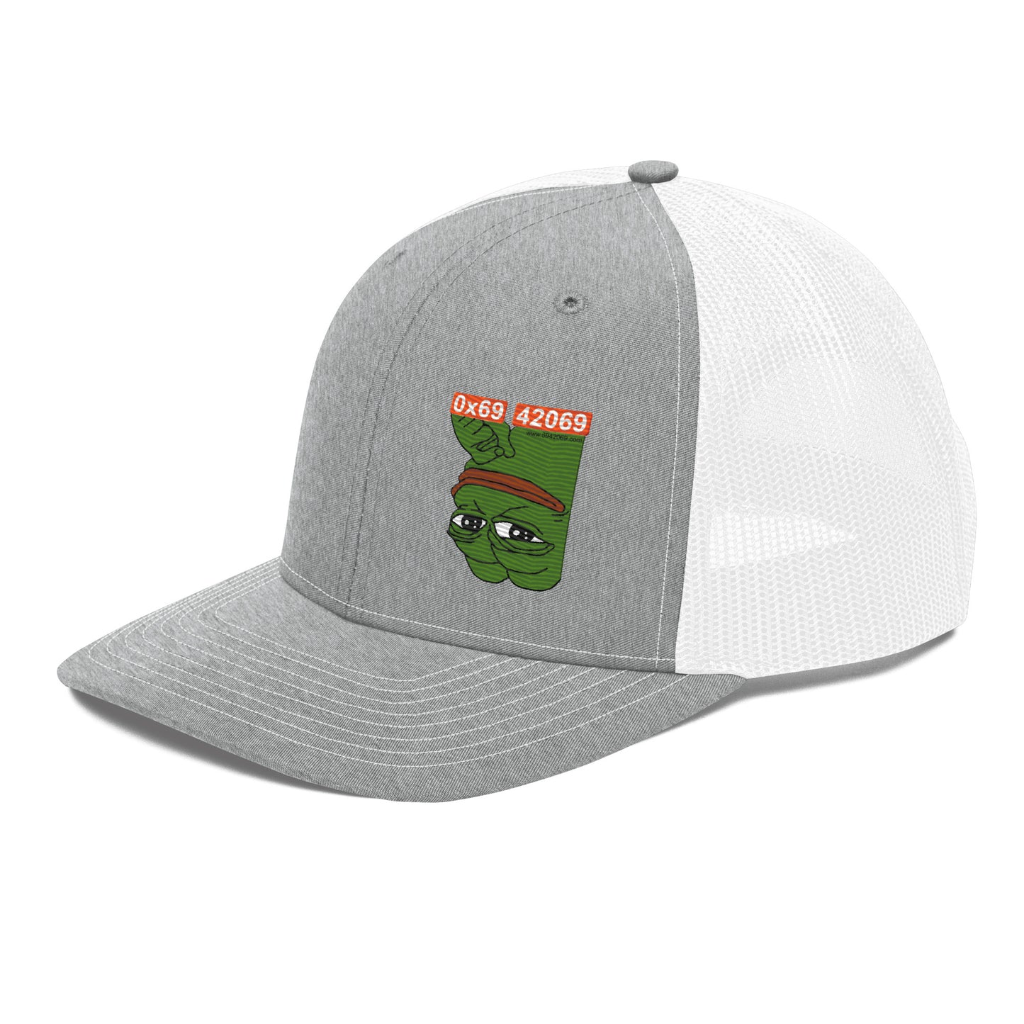 Inverted Pepe Trucker Cap
