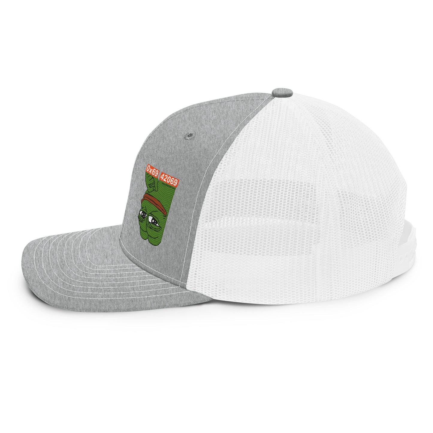 Inverted Pepe Trucker Cap