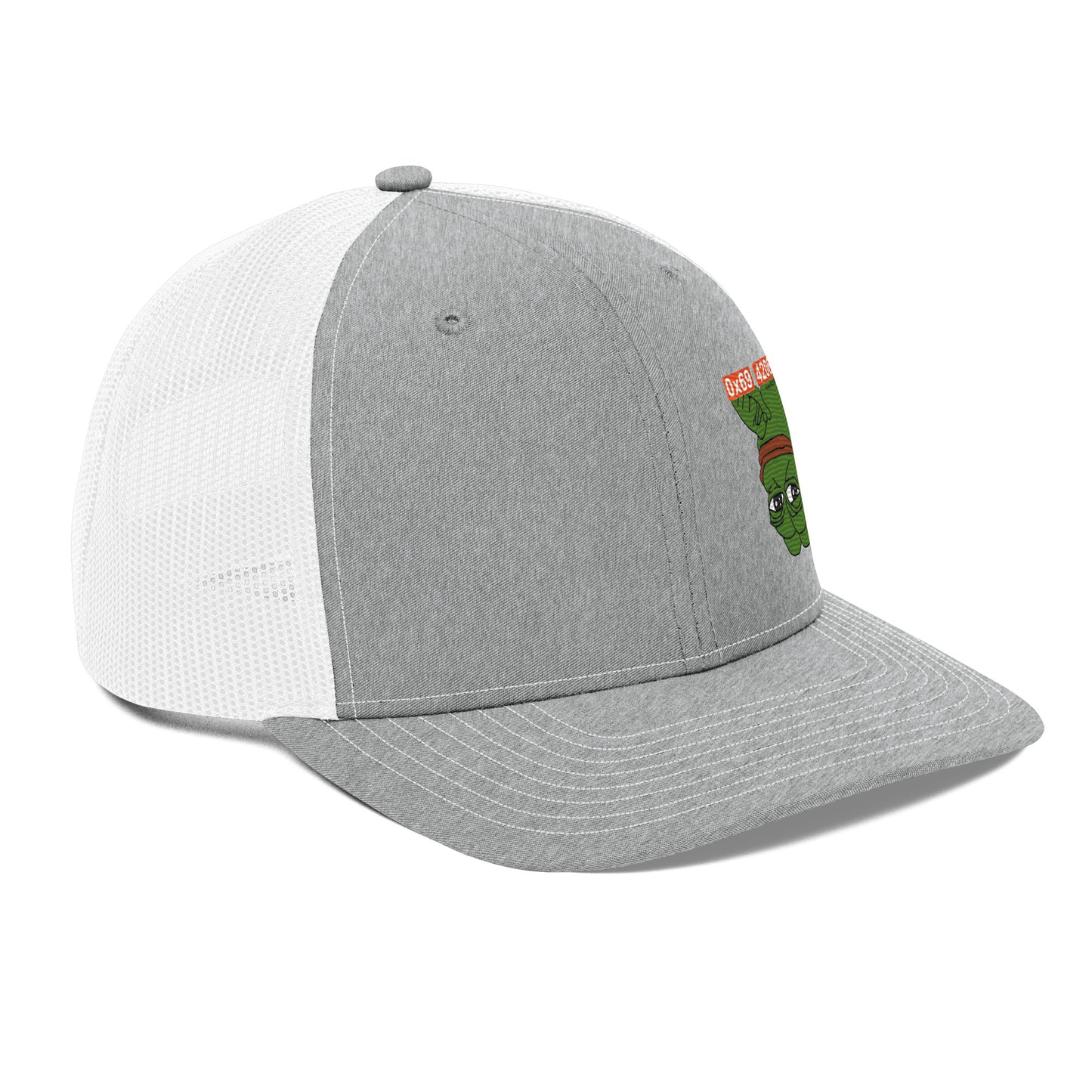 Inverted Pepe Trucker Cap